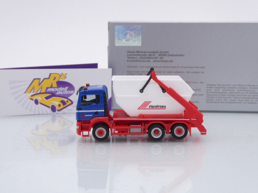 Preview: Herpa 956598 # MAN TGS NN 3-achs Absetzmulden-LKW " Riwatrans " 1:87