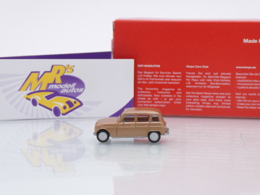 Preview: Herpa 030199-002 # Renault R4 Limousine in " bronzemetallic " 1:87