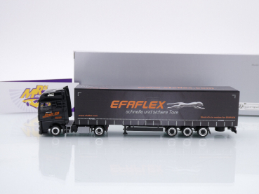 Preview: Herpa 957427 # MAN TGX GX 2/3-achs Lowliner-Sattelzug " Streit & Co - Efaflex " 1:87