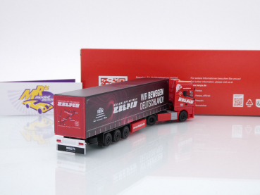 Preview: Herpa 317771 # MAN TGX GX 2/3-achs Gardinenplanen-SZ " Abschleppdienst Kelpin " 1:87