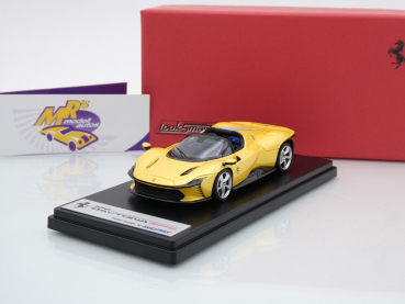 Look Smart LS535SPD # Ferrari Daytona SP3 Open Baujahr 2023 " Giallo Tristrato " 1:43