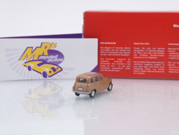 Preview: Herpa 030199-002 # Renault R4 Limousine in " bronzemetallic " 1:87