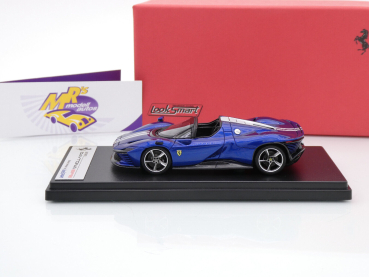 Preview: Look Smart LS535SPF # Ferrari Daytona SP3 Open Baujahr  2023 " Blu Elettrico " 1:43