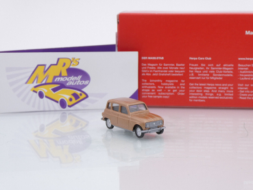 Preview: Herpa 030199-002 # Renault R4 Limousine in " bronzemetallic " 1:87