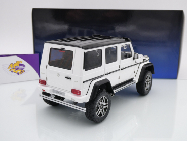 Preview: AUTOart 76316 # Mercedes-Benz G500 4x4² Baujahr 2020 " weiß " 1:18