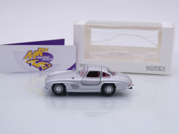 Preview: Norev 351197 # Mercedes-Benz 300 SL Baujahr 1954 " silbermetallic " 1:43
