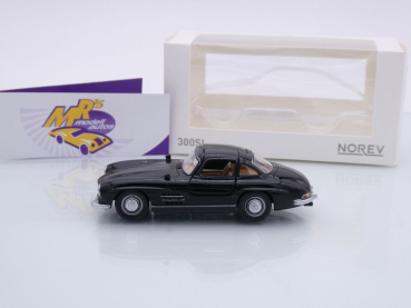 Preview: Norev 351198 # Mercedes-Benz 300 SL Baujahr 1954 " schwarz " 1:43