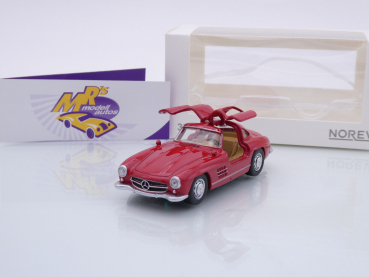 Norev 351199 # Mercedes-Benz 300 SL Baujahr 1954 " dunkelrot " 1:43