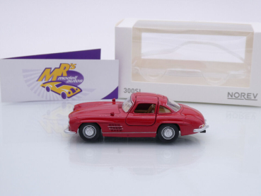 Preview: Norev 351199 # Mercedes-Benz 300 SL Baujahr 1954 " dunkelrot " 1:43