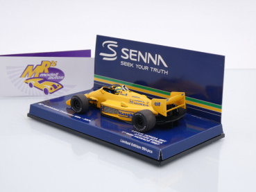 Preview: Minichamps 540873392 # Lotus Honda 99T F1 Win Monaco 1987 " Ayrton Senna " 1:43