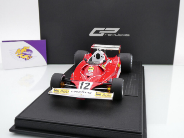 Preview: GP Replicas GP164B # Ferrari 312 T2 F1 #12 Brasil GP 1977 " Carlos Reutemann " 1:18
