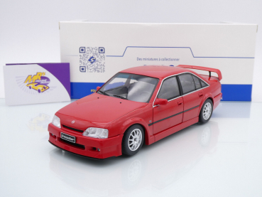 Solido S1809704 # Opel Omega EVO 500 Limousine Baujahr 1990 " magmarot " 1:18