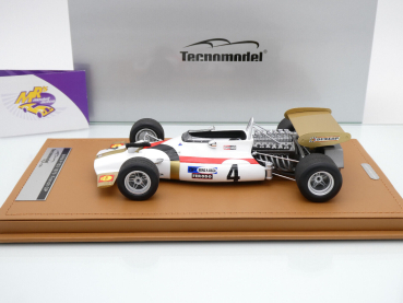 Preview: Tecnomodel TM18-284D # BRM P153 F1 Frankreich GP 1970 " George Eaton " 1:18