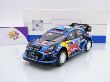 Solido S1809503 # Ford Puma Rally1 Schweden Rallye 2023 " Tänak - Järveoja " 1:18