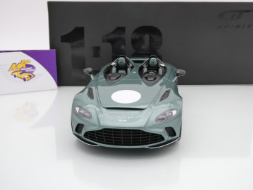 Preview: GT Spirit GT906 # Aston Martin V12 Speedster Baujahr 2023 " grünmetallic " 1:18