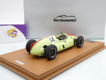 Preview: Tecnomodel TM18-298E # Cooper T51 Nr.14 Formel 1 England GP 1960 " Olivier Gendebien " 1:18