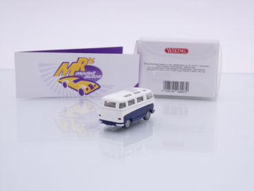 Preview: Wiking 0289 97 # Ford FK 1000 Panoramabus Baujahr 1962-65 " weiß-blau " 1:87