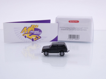Preview: Wiking 0208 04 # Lada Niva 4x4 Geländewagen Baujahr 1977 " schwarz " 1:87
