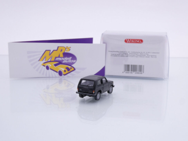 Preview: Wiking 0208 04 # Lada Niva 4x4 Geländewagen Baujahr 1977 " schwarz " 1:87