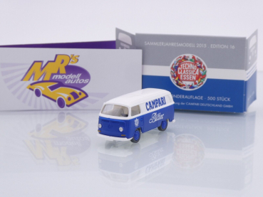Wiking Sondermodell # VW T2a Kastenwagen " Campari Bitter " 1:87 Lim. Ed. 500 pcs.
