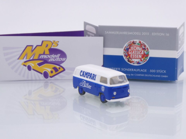 Preview: Wiking Sondermodell # VW T2a Kastenwagen " Campari Bitter " 1:87 Lim. Ed. 500 pcs.
