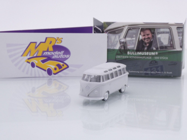 Wiking Sondermodell # VW T1b Samba grau " Johann Lafer " 1:87 Lim. Ed. 500 pcs.