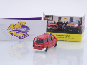 Preview: Wiking Sondermodell # Volkswagen VW T4 Kombi " FFW Brombachtal " 1:87 Lim. Ed.