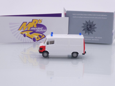 Preview: Wiking Sondermodell # Mercedes Benz 307 D Kasten " Polizei Bremen " 1:87 Lim. Ed