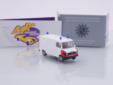 Preview: Wiking Sondermodell # Mercedes Benz 307 D Kasten " Polizei Bremen " 1:87 Lim. Ed