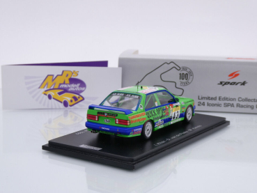 Preview: Spark 100SPA12 # BMW M3 E30 #43 24h Spa 1992 " Luby Sport Alpina " 1:43