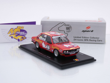 Preview: Spark 100SPA10 # BMW 530i #33 24h Spa 1980 " Plastic Bertrand Racing " 1:43
