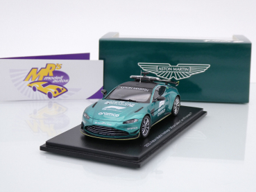 Spark S5873 # Aston Martin Vantage 2023 " Official Formula 1 Safety Car " 1:43