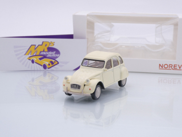 Norev 150514 # Citroen 2CV Charleston Ente Baujahr 1987 " hellbeige " 1:43