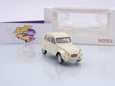 Preview: Norev 150514 # Citroen 2CV Charleston Ente Baujahr 1987 " hellbeige " 1:43
