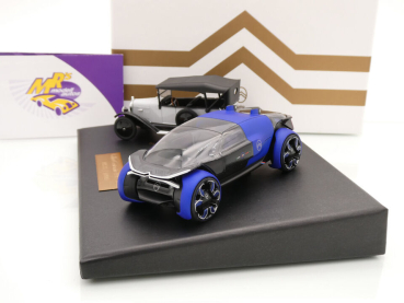 Preview: Norev AMC0191312 # 2er Set Citroen Type A " grau " + 19_19 Concept " mattblau " 1:43