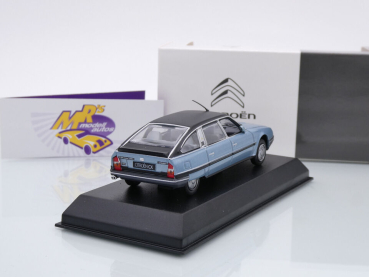 Preview: Norev AMC0191517 # Citroen CX Turbo 2 Prestige Baujahr 1986 " blaumetallic-schwarz " 1:43