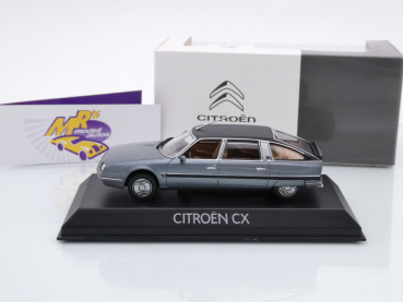 Preview: Norev AMC0191518 # Citroen CX Turbo 2 Prestige Baujahr 1986 " graumetallic-schwarz " 1:43