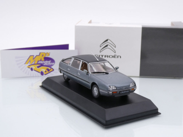 Preview: Norev AMC0191518 # Citroen CX Turbo 2 Prestige Baujahr 1986 " graumetallic-schwarz " 1:43
