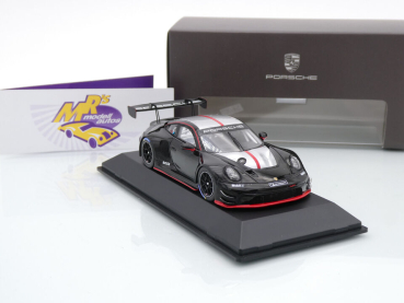 Preview: Spark WAP0202730RGT3 # Porsche 911 (992) GT3 R Baujahr 2022 " schwarz-silber " 1:43