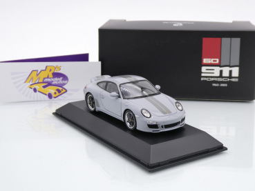Preview: Spark WAP0200110RSCL # Porsche 911 (997) Sport Classic Baujahr 2010 " Sportgrau " 1:43
