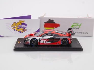 Preview: Spark SG754 # Audi R8 LMS GT3 Nr.2 5th 24h Nürburgring 2021 " Car Collection " 1:43