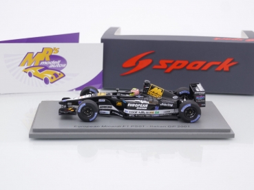 Preview: Spark S4848 # European Minardi F1 Nr.20 Italien GP 2001 " Alexander Yoong " 1:43