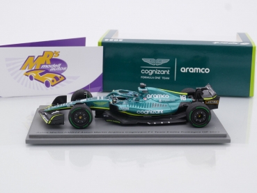 Preview: Spark S8532 # Aston Martin AMR22 Emilia Romagna GP 2022 " Lance Stroll " 1:43