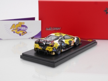 Preview: Look Smart LSLM128 # Ferrari 488 GTE 24H Le Mans 2021 " JMV Motorsport " 1:43