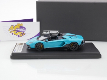 Preview: Look Smart LS532F # Lamborghini Aventador LP 780 Ultimae Baujahr 2022 " blu glauco " 1:43
