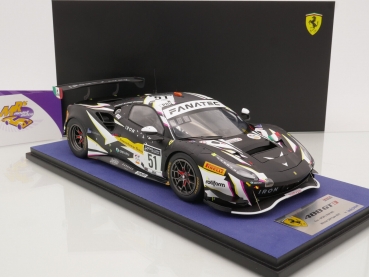 Preview: Look Smart LS18RC015 # Ferrari 488 GT3 Evo Nr.51 Winner 24H Spa 2021 " Iron Lynx " 1:18