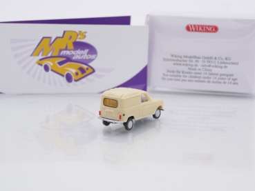 Preview: Wiking 0225 05 # Renault R4 Kastenwagen Baujahr 1961-1967 " beige " 1:87