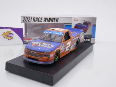 Lionel Racing WX22124LKLSLL # Chevrolet Silverado NASCAR 2021 " Sheldon Creed - Darlington Fall Race Winner " 1:24