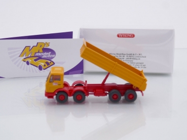 Preview: Wiking 0674 05 # Mercedes Benz NG Pritschenkipper Baujahr 1973-88 " Emil Bölling " 1:87