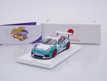 Spark SJ100 # Porsche 911 GT3 Cup Japan Carrera Cup Champion 2021 " Tsubasa Kondo " 1:43